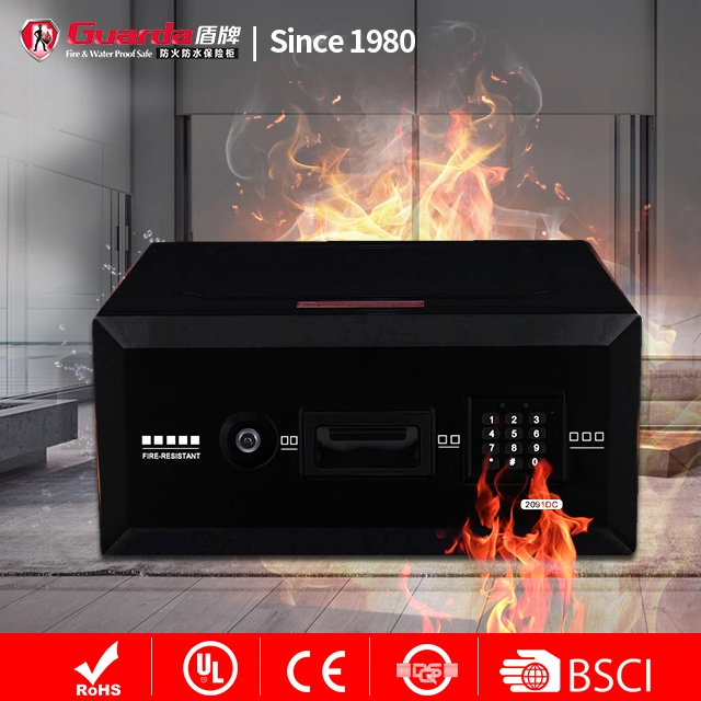 Jewelry Safe Box Fire Safe 1 Hour Fireproof Safety Box with Key and Drawer