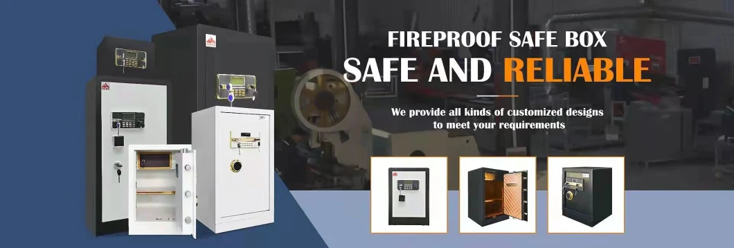 Hotel Office Home Metal Fireproof Steel Safe Box for Sale
