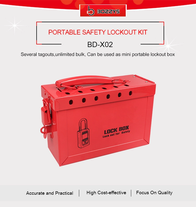 Boshi Portable Steel Safety Lockout Kit (BD-X02)