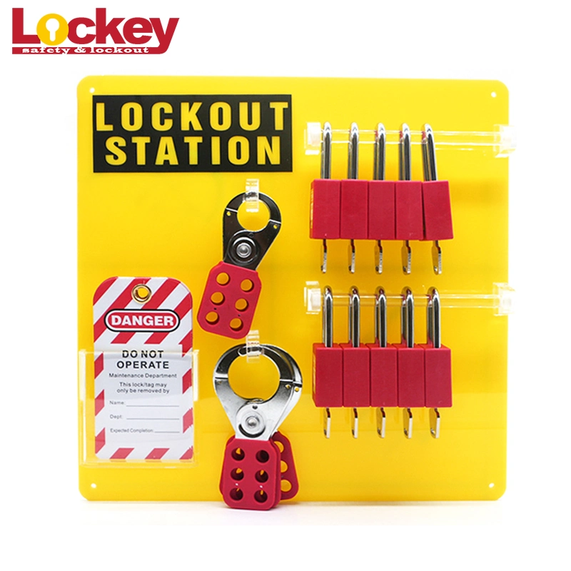 Factory High Security Lock out Tag out Lockout Station Boards (LK12)