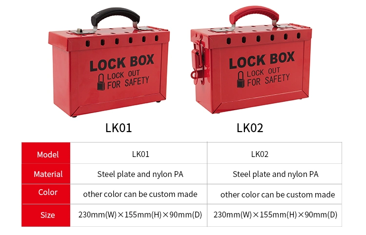 Prolockey/Lockey Safety Professional OEM High Security Portable Group Lockout Box