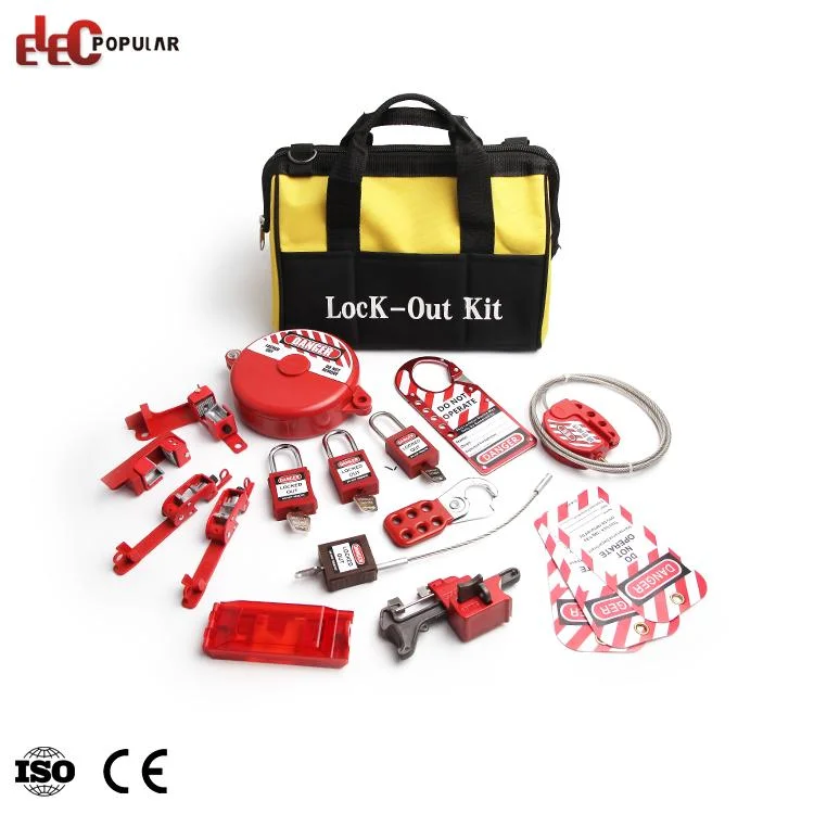 China High Quality Personal Safety Electrical Lockout Kit with Padlocks