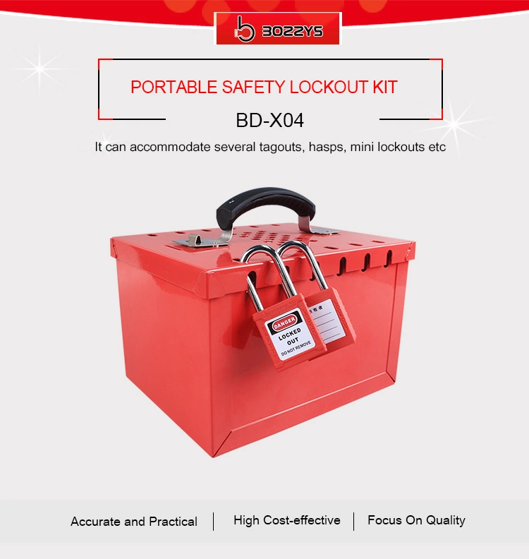 Boshi 12 Padlocks Portable Safety Lockout Tagout Kit (BD-X04)