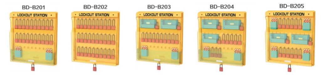 Boshi-Safety Loto Lockout Station with Cover