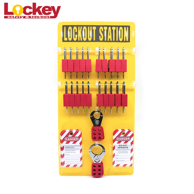 Yellow High Quality Plastic Lockout Kit (LK13)