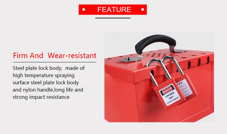 Boshi 12 Padlocks Portable Safety Lockout Tagout Kit (BD-X04)