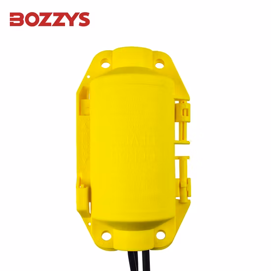 Boshi Yellow Electrical Plug Lockout