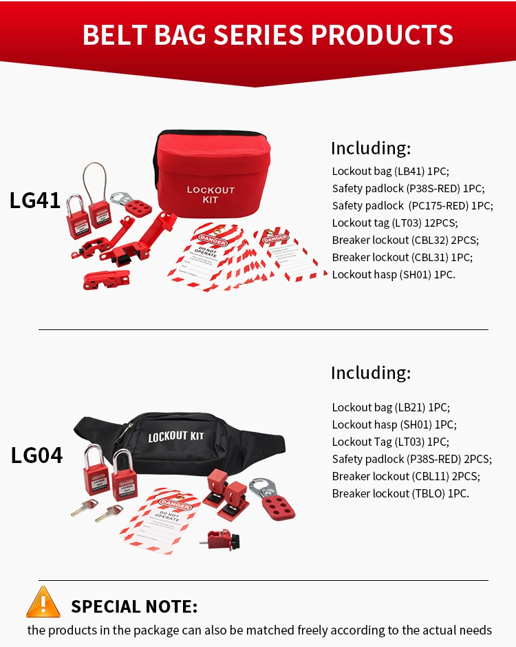 Safety Lockout Kit, Lockout Kit, Safety Portable Lockout Kit