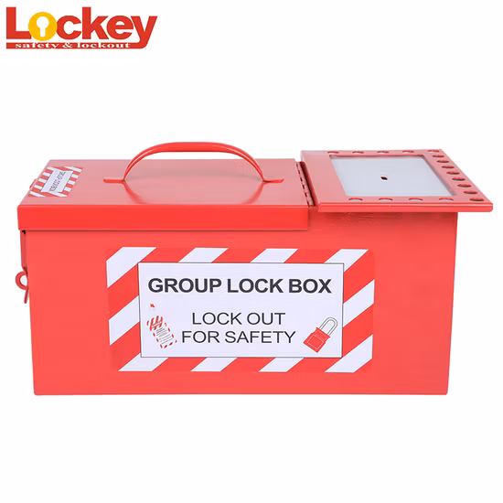 Group Lockout Steel Plate Group Safety Lockout Box