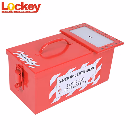 Group Lockout Steel Plate Group Safety Lockout Box