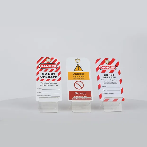 Lockey Customized Industrial Red Danger Warning Safety Lockout Tag
