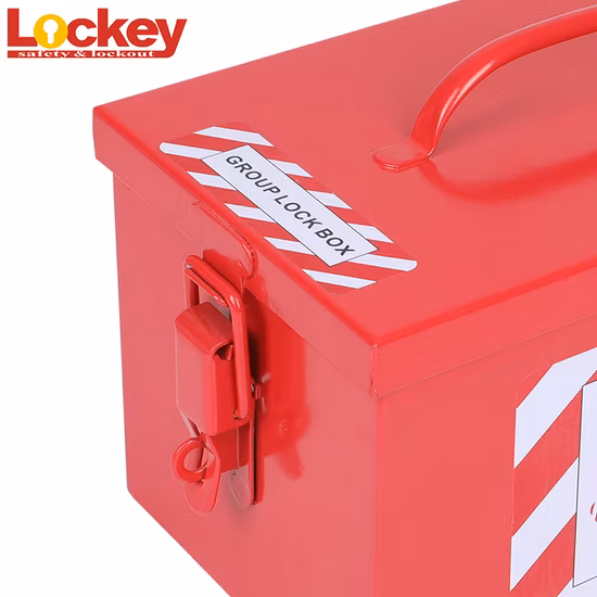 Group Lockout Steel Plate Group Safety Lockout Box