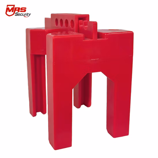 Adjustable Ball Valve Lockout Device Valve Handle Lock Valve Lockout with Front Back Foot Board Small Prinzing