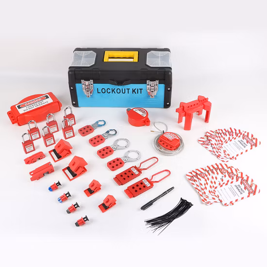 China High Quality Personal Safety Electrical Lockout Kit with Padlocks