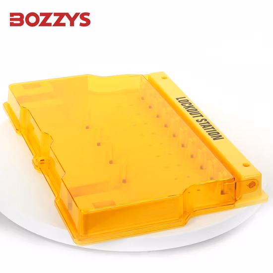Bozzys Engineering Plastic PC Safety Padlock Lockout Stations