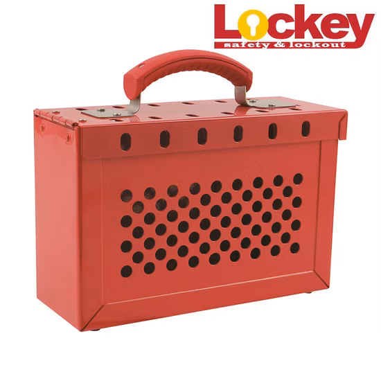13 Holes Heavy Duty Portable Lockout Tagout Box Lk02
